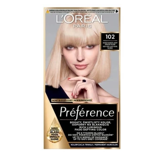 L Oreal Paris Preference Colour 102 Blond perlat foarte deschis