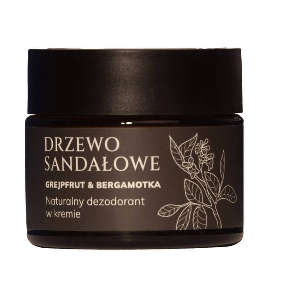 Натуральный дезодорирующий крем Mglife Sandalwood с ароматом грейпфрута и бергамота, 50 мл: цены и характеристики