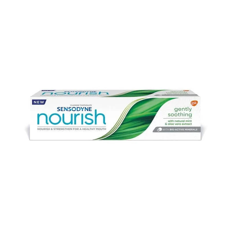 Ніжно заспокійлива зубна паста Sensodyne Nourish, 75 мл: ціни та характеристики