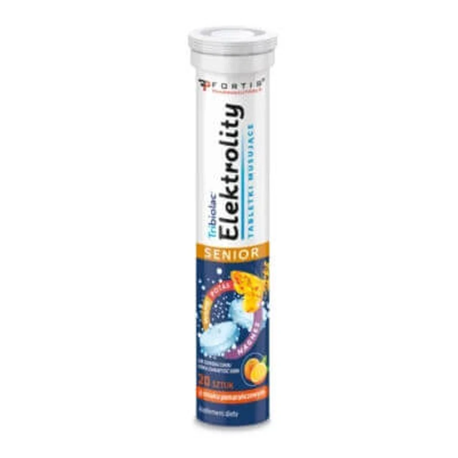Tribiolac Electrolytes Senior, 20 шипучих таблеток: ціни та характеристики