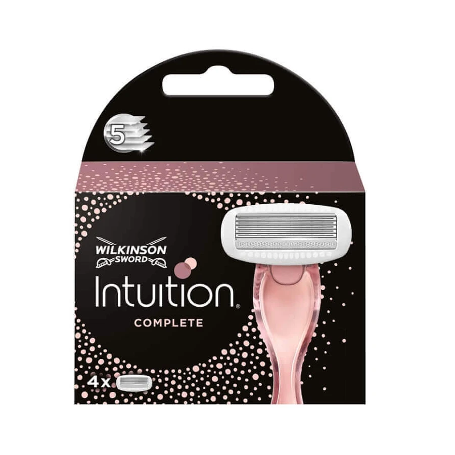 Wilkinson, Intuition Complete Replacement Cartridges, 4 Pack: ціни та характеристики