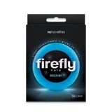 Кольцо для пениса Firefly Halo Medium, светящееся в темноте, синее, NS Novelties