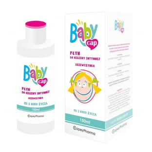 Babycap, лосьйон для інтимної гігієни, для дівчаток, від 2 років, 150 мл
