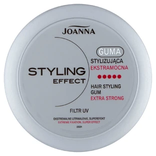 Гумка Joanna Styling Gum, срібло, 100 г