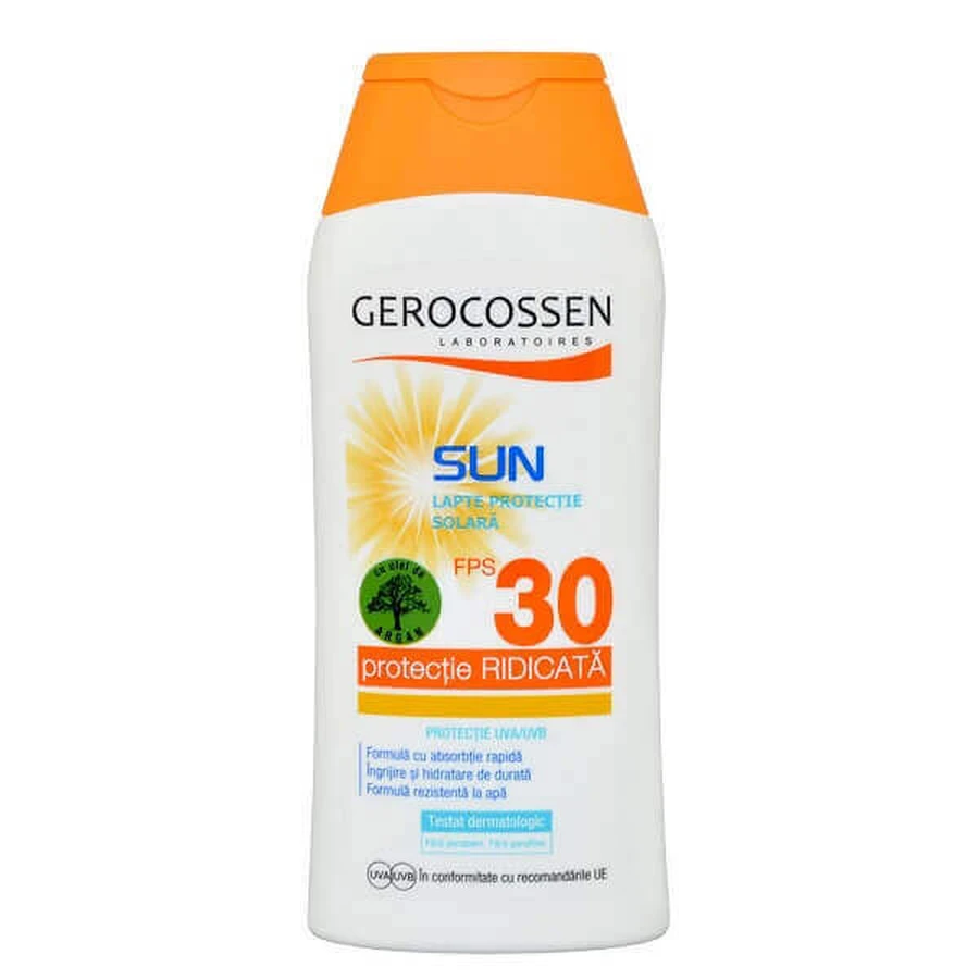 Солнцезащитное молочко SPF 30, 200 мл, Герокоссен: цены и характеристики