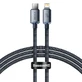 Baseus CAJY000201 Lightning - USB-C PD QC кабель 20W 480Mb/s 1.2m - чорний