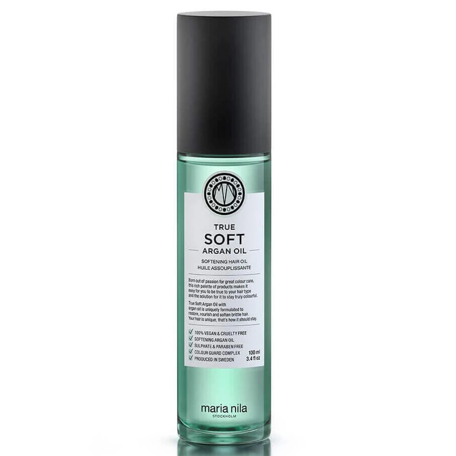Олія для волосся Argan Oil True Soft, 100 мл, Maria Nila: ціни та характеристики