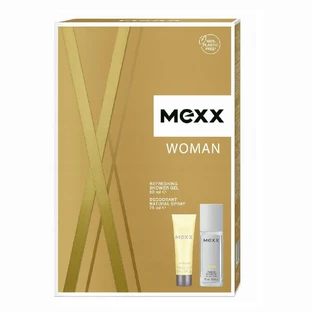 Натуральний спрей-дезодорант Mexx Woman, 75 мл + гель для душу, 50 мл