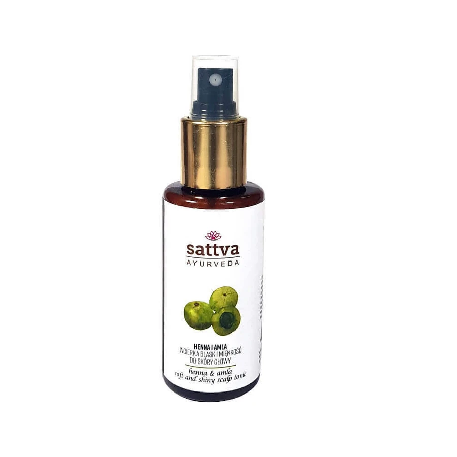 Лосьон для блеска и мягкости кожи головы Sattva Henna &amp; Amla, 100 мл: цены и характеристики