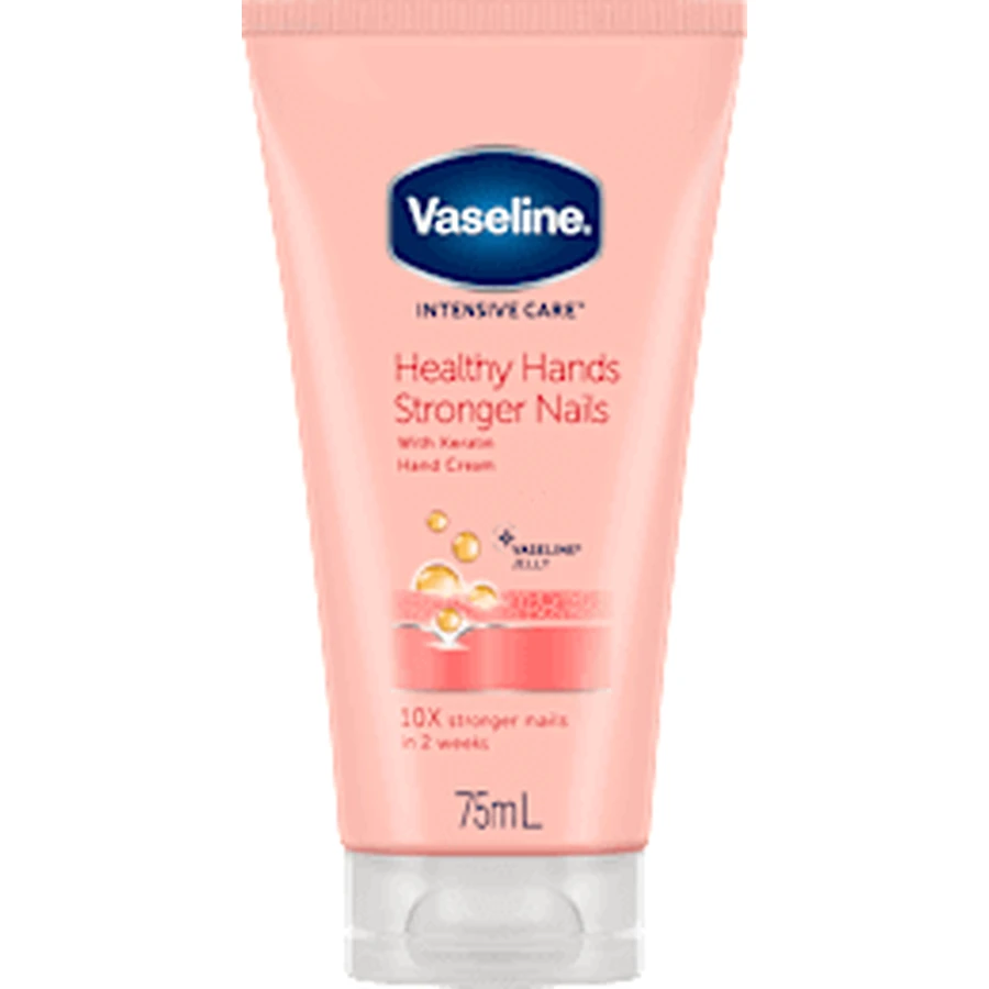 Vaseline Healthy Hands & Stronger Nails Лосьон для глубокого ухода, 75 мл: цены и характеристики