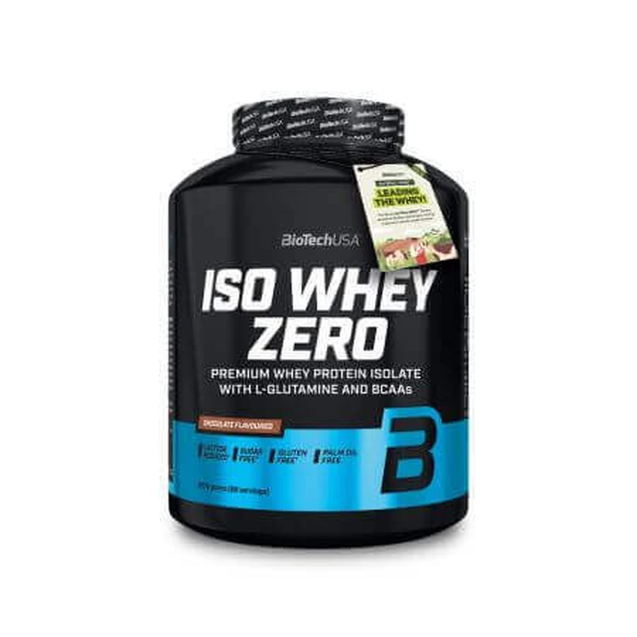 Протеїновий порошок зі смаком шоколаду Iso Whey Zero, 2270 г, BiotechUSA: ціни та характеристики