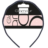 Glamour Basic Wavy Hairband Black