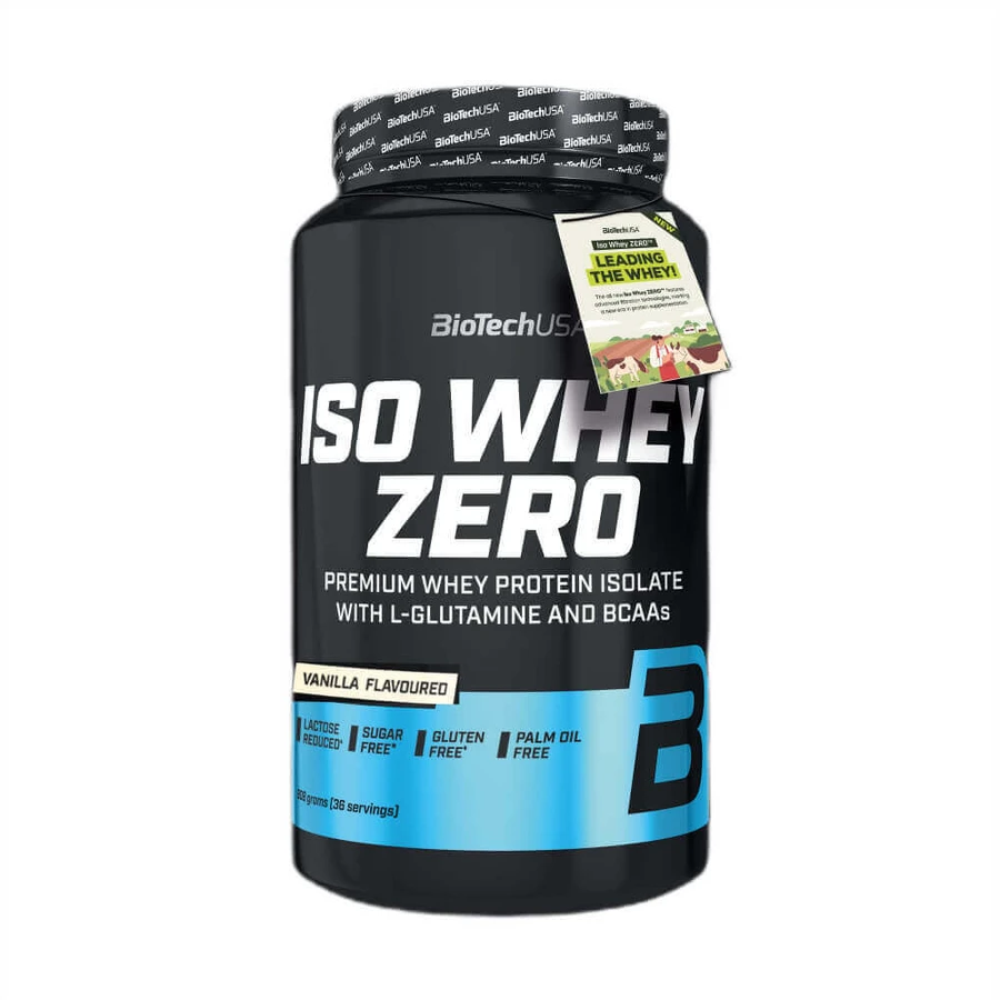 Протеїновий порошок зі смаком ванілі Iso Whey Zero, 908 г, BiotechUSA: ціни та характеристики