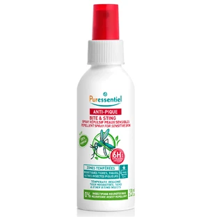 Репеллентный спрей для чувствительной кожи Bite & Sting, 100 мл, Puressentiel