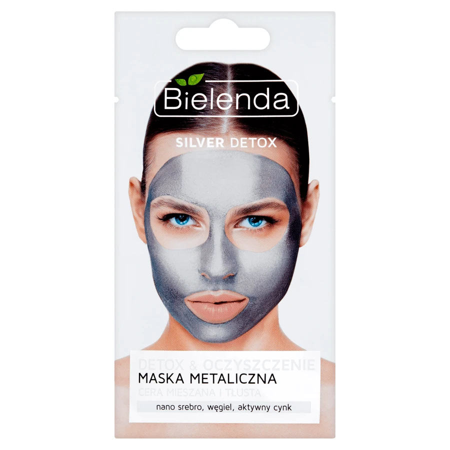 Bielenda Silver Detox Metallic Очищающая маска для комбинированной и жирной кожи, 8 г: цены и характеристики