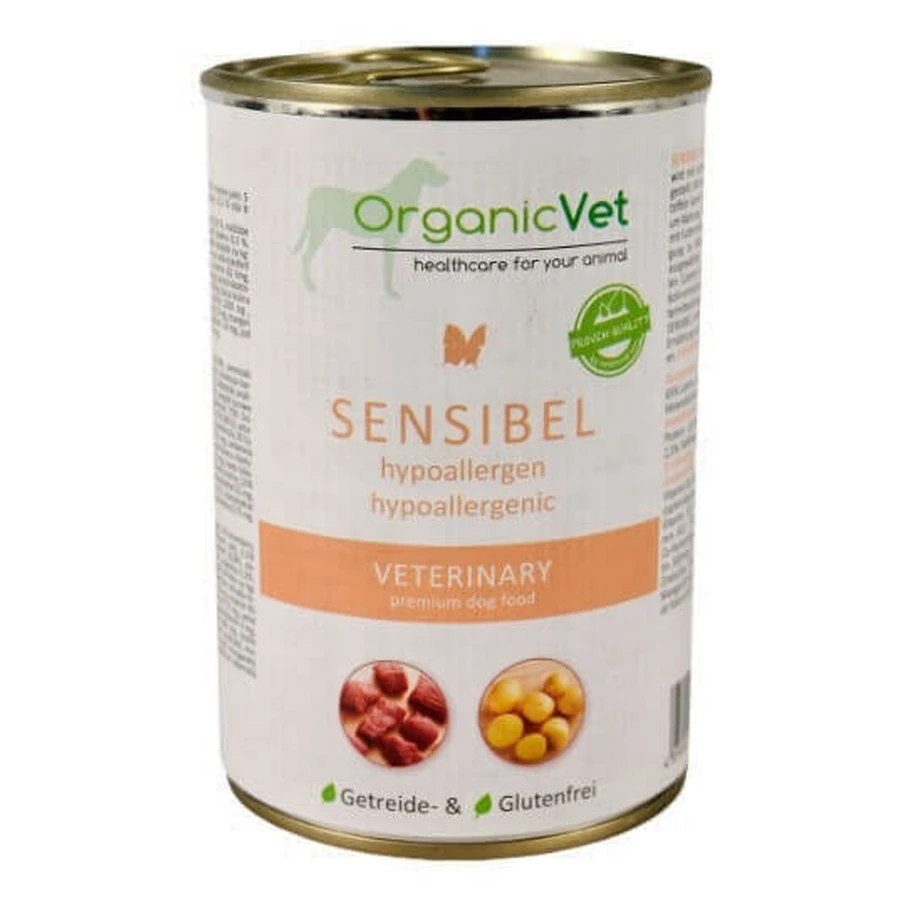 OrganicVet, Птиця, Гіпоалергенний вологий корм для собак, 400 г: ціни та характеристики