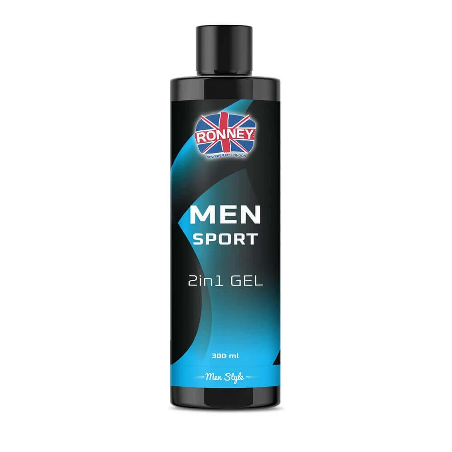 Ronney Men Sport 2-в-1 шампунь и гель для душа для мужчин, 300 мл: цены и характеристики