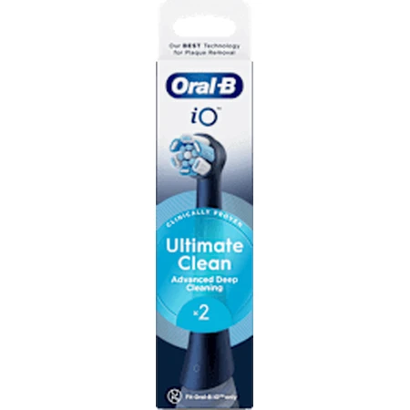 Запасні щітки Oral-B IO Ultimate Clean IO Ultimate Clean Black, 2 шт.: ціни та характеристики