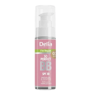 Delia So Perfect Vegan BB cream cu SPF30 03 Dark, 30 мл