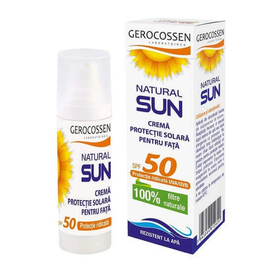 Gerocossen Пляжный крем для лица, SPF 50, 30 мл, Gerocossen: цены и характеристики