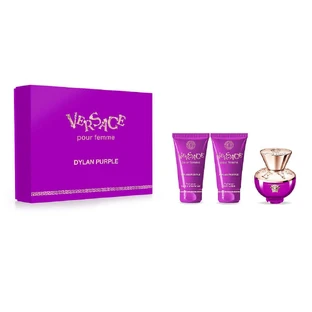 Versace Dylan Purple Pour Femme Set Eau de Parfum, 50 мл + гель для душу, 50 мл + лосьйон для тіла, 50 мл