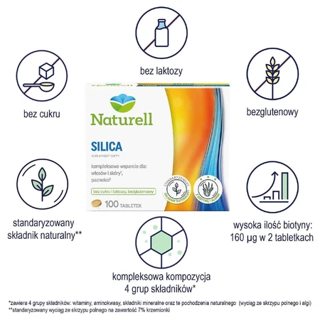 Naturell Silica, 100 таблеток: цены и характеристики