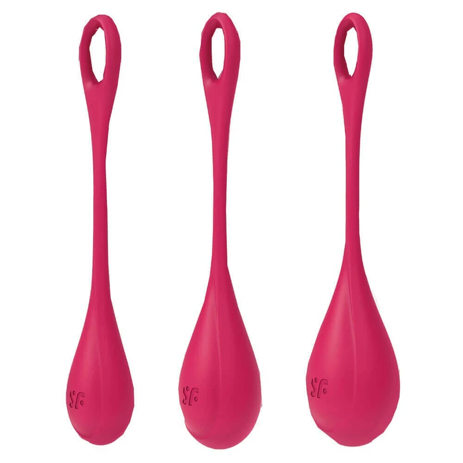 Набор шариков Кегеля Satisfyer Yoni Power 1, красный: цены и характеристики