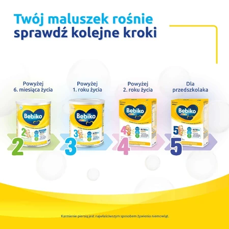 Суха молочна суміш Bebiko 1 Nutriflor Expert, від народження, 700 г: ціни та характеристики