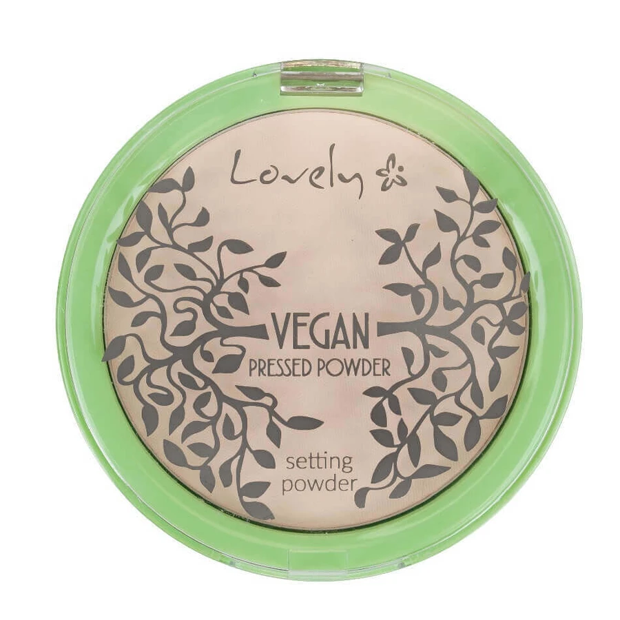 Lovely Vegan Pressed Powder Прозора матуюча пудра, 10 г: ціни та характеристики