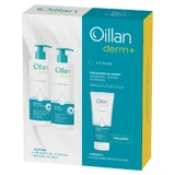 Oillan Derm+ Set Бальзам для тіла 400 мл + Гель для вмивання 400 мл + Крем-концентрат для рук 75 мл