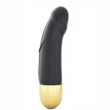 Вібраційний фалоімітатор Marc Dorcel Real Vibration S 2.0, розмір S, чорно-золотий