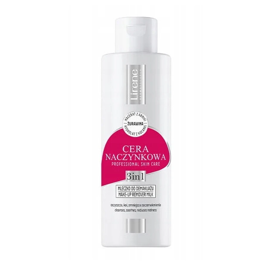 Молочко для зняття макіяжу Lirene Capillary Skin, 200 мл: ціни та характеристики