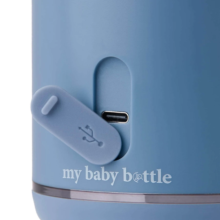MyBabyBottle, biberon portabil, încălzitor de apă și lapte pentru bebeluși, albastru: цены и характеристики