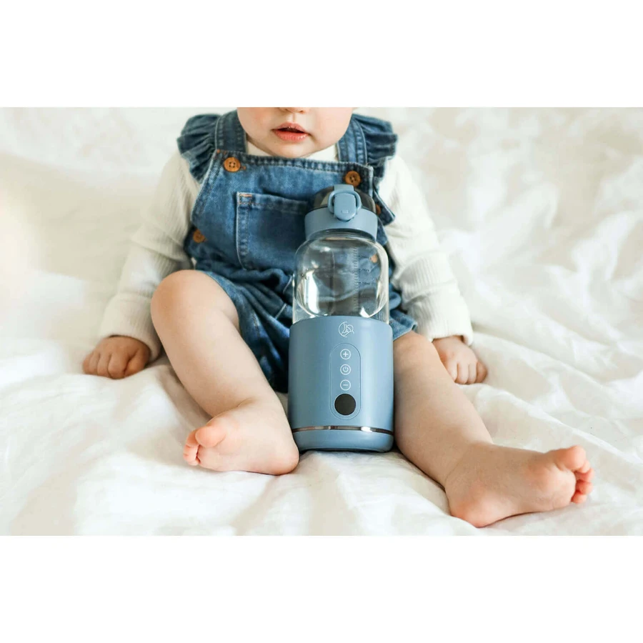 MyBabyBottle, biberon portabil, încălzitor de apă și lapte pentru bebeluși, albastru: цены и характеристики