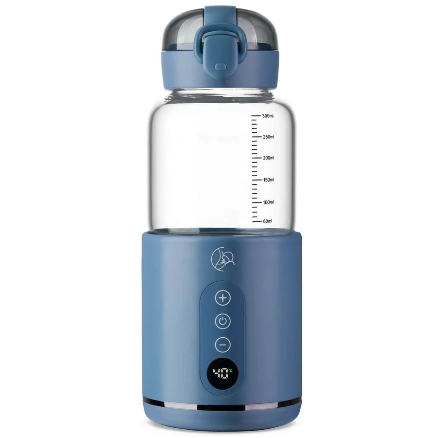 MyBabyBottle, biberon portabil, încălzitor de apă și lapte pentru bebeluși, albastru: цены и характеристики