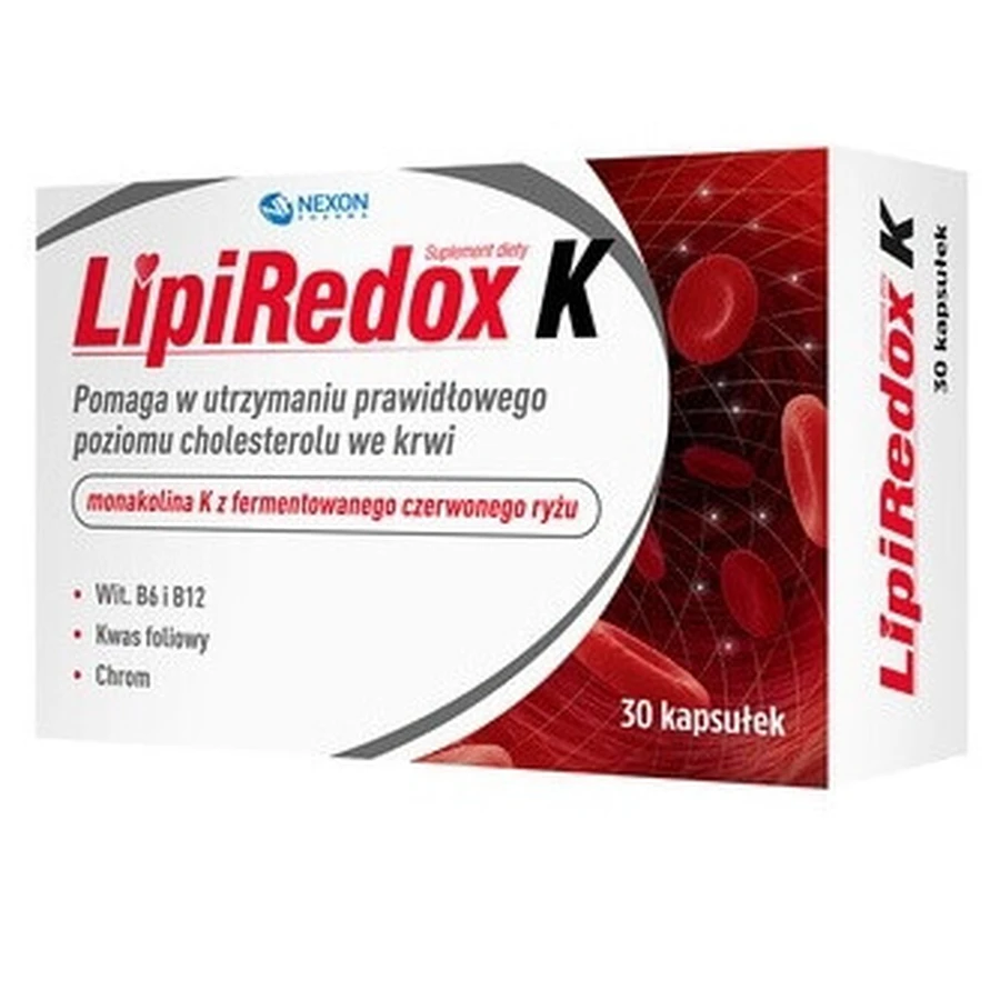 LipiRedox K Plus 30 капсул: цены и характеристики