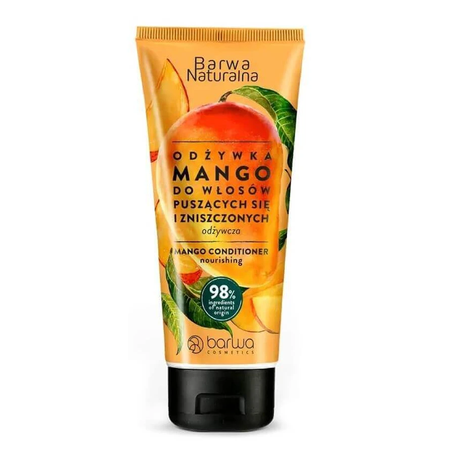 Кондиціонер Barwa Mango для кучерявого та пошкодженого волосся, 200 мл: ціни та характеристики