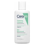 (Франция) CeraVe Foaming Cleanser, очищающий гель для нормальной и жирной кожи, 88 мл (3337875597340)