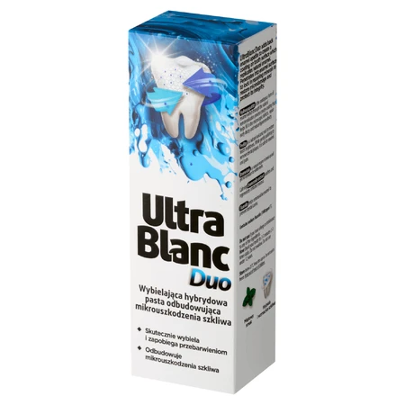 UltraBlanc Duo, отбеливающая зубная паста, восстанавливающая эмаль, 75 мл: цены и характеристики