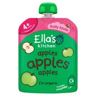 Органическое яблочное пюре, 70 г, Ella's Kitchen