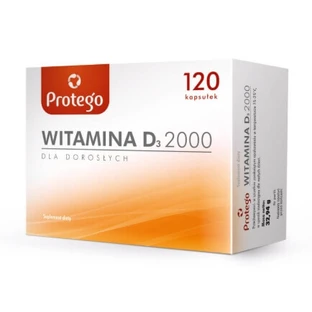 Протего Витамин D 2000, 120 капсул