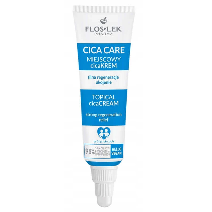 Floslek Pharma Cica Care Cicacream местный, сильный восстанавливающий, успокаивающий, 20 мл: цены и характеристики
