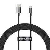 Кабель Baseus Superior Series USB-A / USB-C 100 Вт для Huawei / Honor 1,5 м - чорний