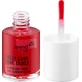 Лак для нігтів trend !t up Jelly Care Gloss  № 010, яскравий ягідно-червоний