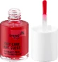 Лак для нігтів trend !t up Jelly Care Gloss  № 010, яскравий ягідно-червоний
