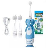 Зубная щетка Brush-Baby Wildones Sonic для детей 0-10 лет, слон