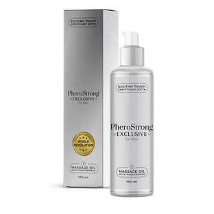 PheroStrong Exclusive For Men Massage Масло для масажу з феромонами, 100 мл