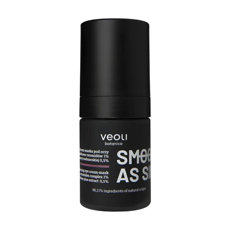 Відновлююча та зміцнююча крем-маска для очей Veoli Botanica Smooth As Silk, 15 мл: ціни та характеристики