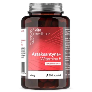 Астаксантин + Вітамін Е VitaMedicus 30 капсул
