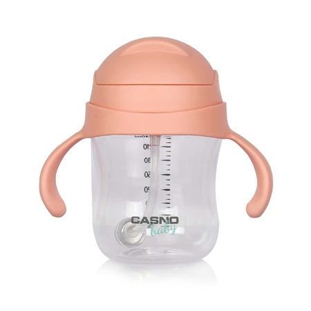 Casno Baby, cană 2 în 1 Dizzy, roz deschis, de la 6 luni, 240 мл: цены и характеристики